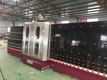 China Automatic Stainless Steel Low-e Glass Washing Machine , flat glass washer supplier