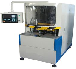 China 380V 50Hz Vinyl UPVC Window Machine CNC Corner Cleaning Machine 100mm Width supplier