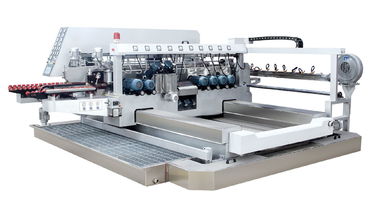 China Full Automatic Glass Edging Machine With Film Removing Device , 0-8m / Min supplier