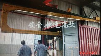 China Package Loading &amp; Unloading Glass Lifting Equipment U Shape Crane for Containers supplier